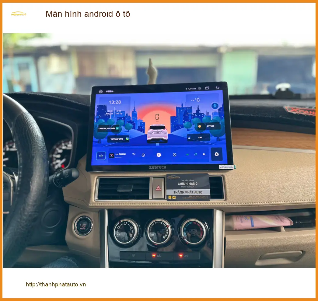 Anh Khải lắp màn hình Android ô tô chính hãng cho Hyundai Creta tại Quận 4 ảnh thực tế 5