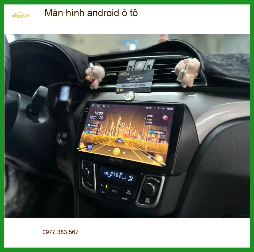 Chị Thảo lắp Màn hình Android ô tô cho Hyundai Accent tại Quận 12 ảnh thực tế 2