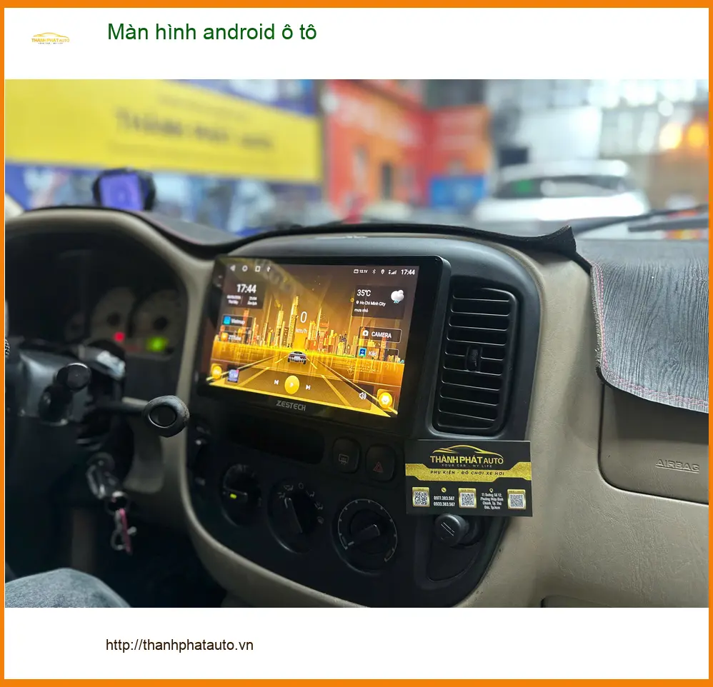 Cô Hoa nâng cấp màn hình Android Mazda 3 Quận 9 cho xe thêm thông minh ảnh thực tế 2