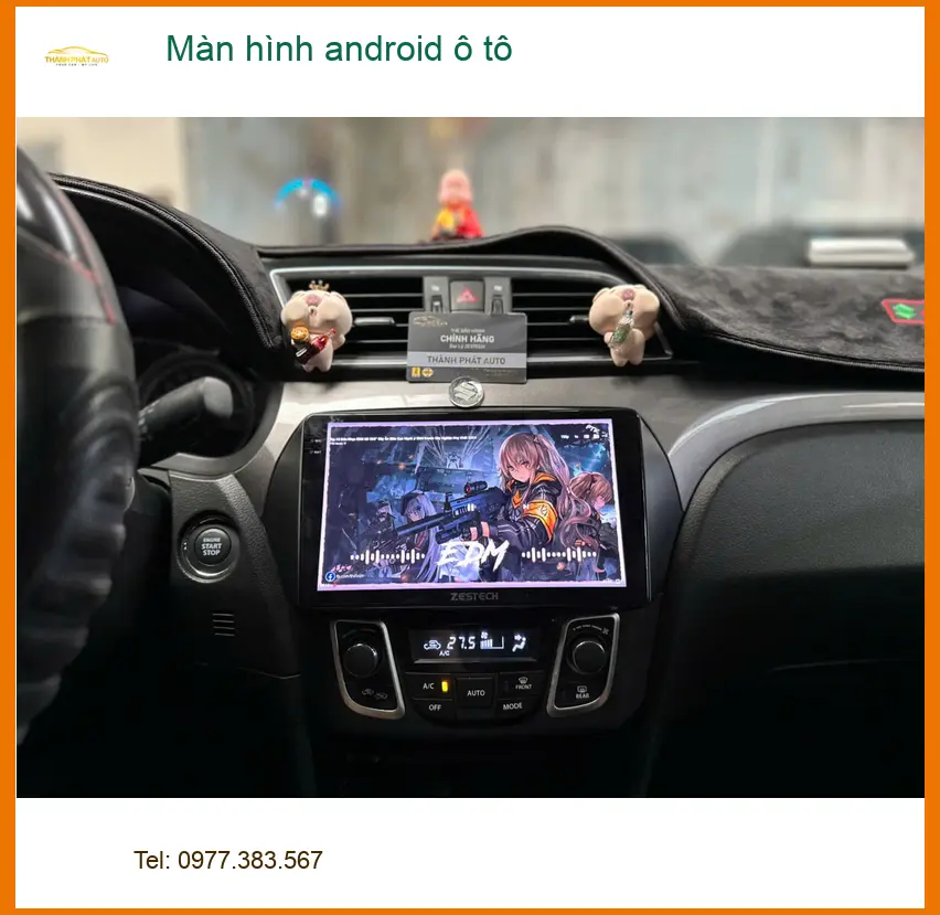 Chị Thảo lắp Màn hình Android ô tô cho Hyundai Accent tại Quận 12 ảnh thực tế 3