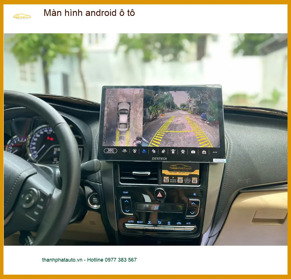 Chị Thảo nâng cấp màn hình Android ô tô Ford Everest Quận 2 xem YouTube ảnh thực tế 4