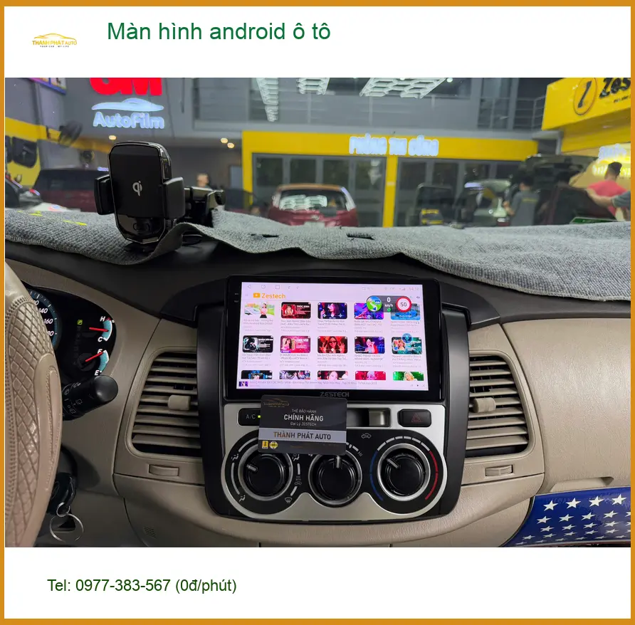 Anh Quang lắp màn hình Android ô tô Honda CRV tại Hóc Môn giá tốt ảnh thực tế 3