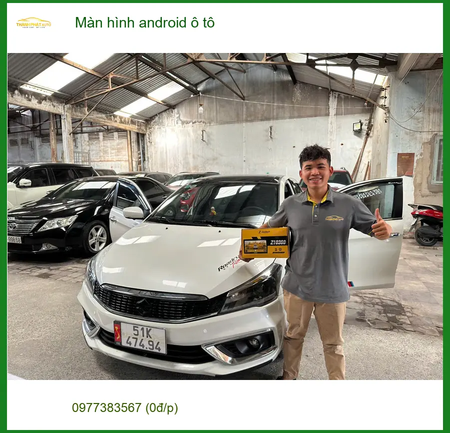 Anh Khang nâng cấp màn hình android ô tô cho Hyundai Creta tại Quận 9
