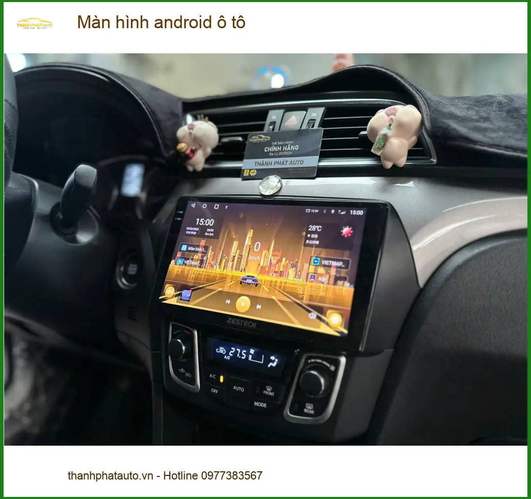 Anh Khang nâng cấp màn hình android ô tô cho Hyundai Creta tại Quận 9 ảnh thực tế 3