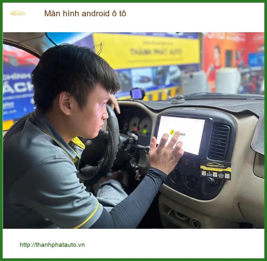 Anh Quang lắp màn hình android ô tô cho Mazda 3 tại Quận Thủ Đức ảnh thực tế 4
