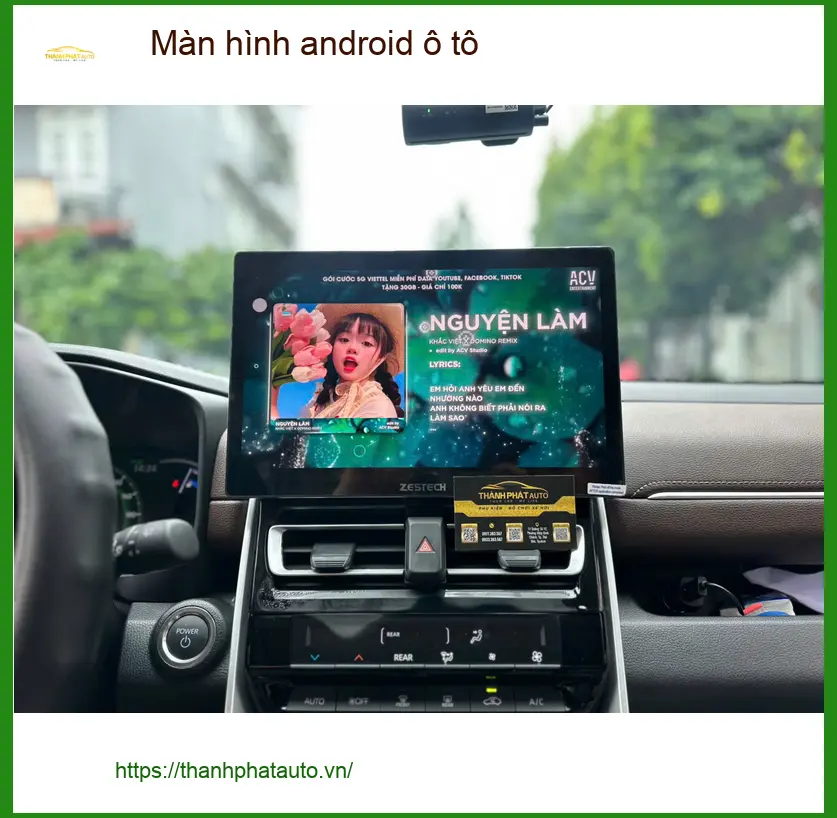 Anh Khôi lắp màn hình Android ô tô cho Hyundai Creta tại Quận 2