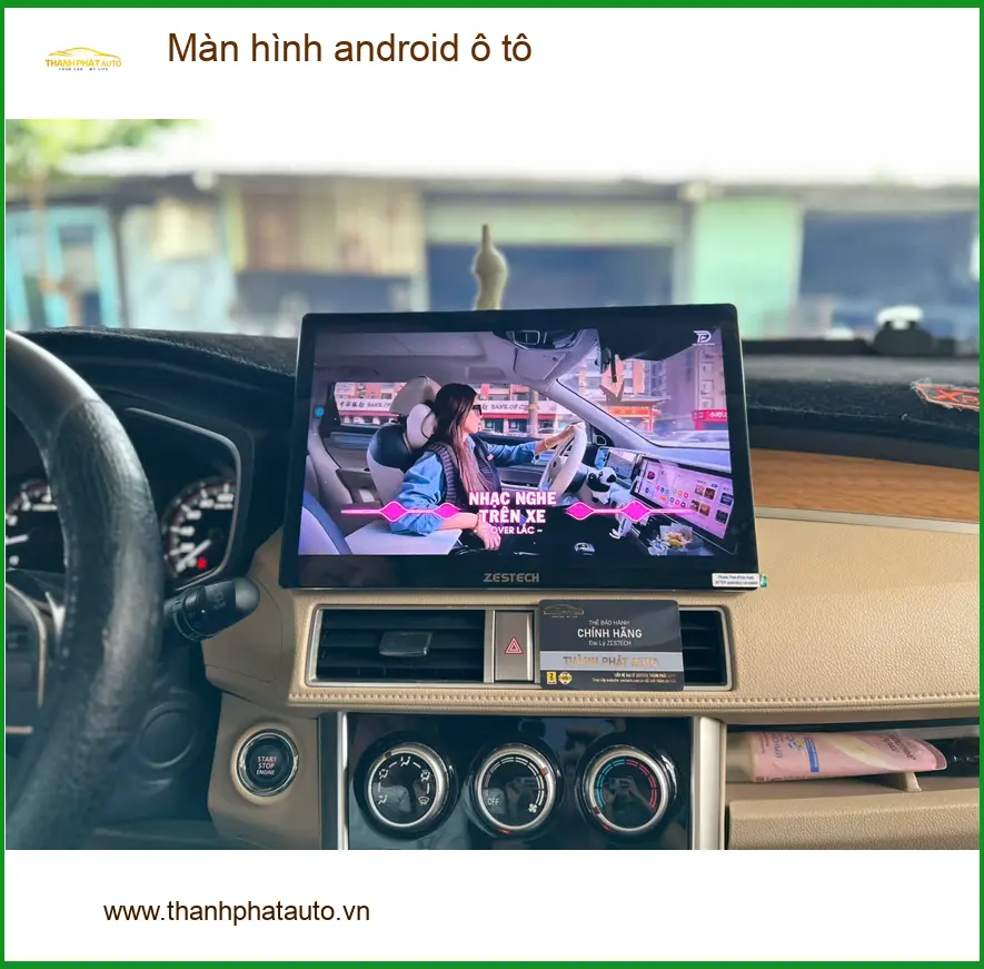 Chị Thảo nâng cấp màn hình android ô tô cho Hyundai Accent tại Quận 9