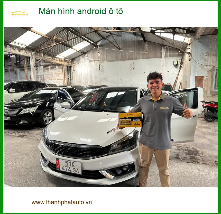 Chú Kha nâng cấp màn hình android ô tô Hyundai Creta tại Nhà Bè