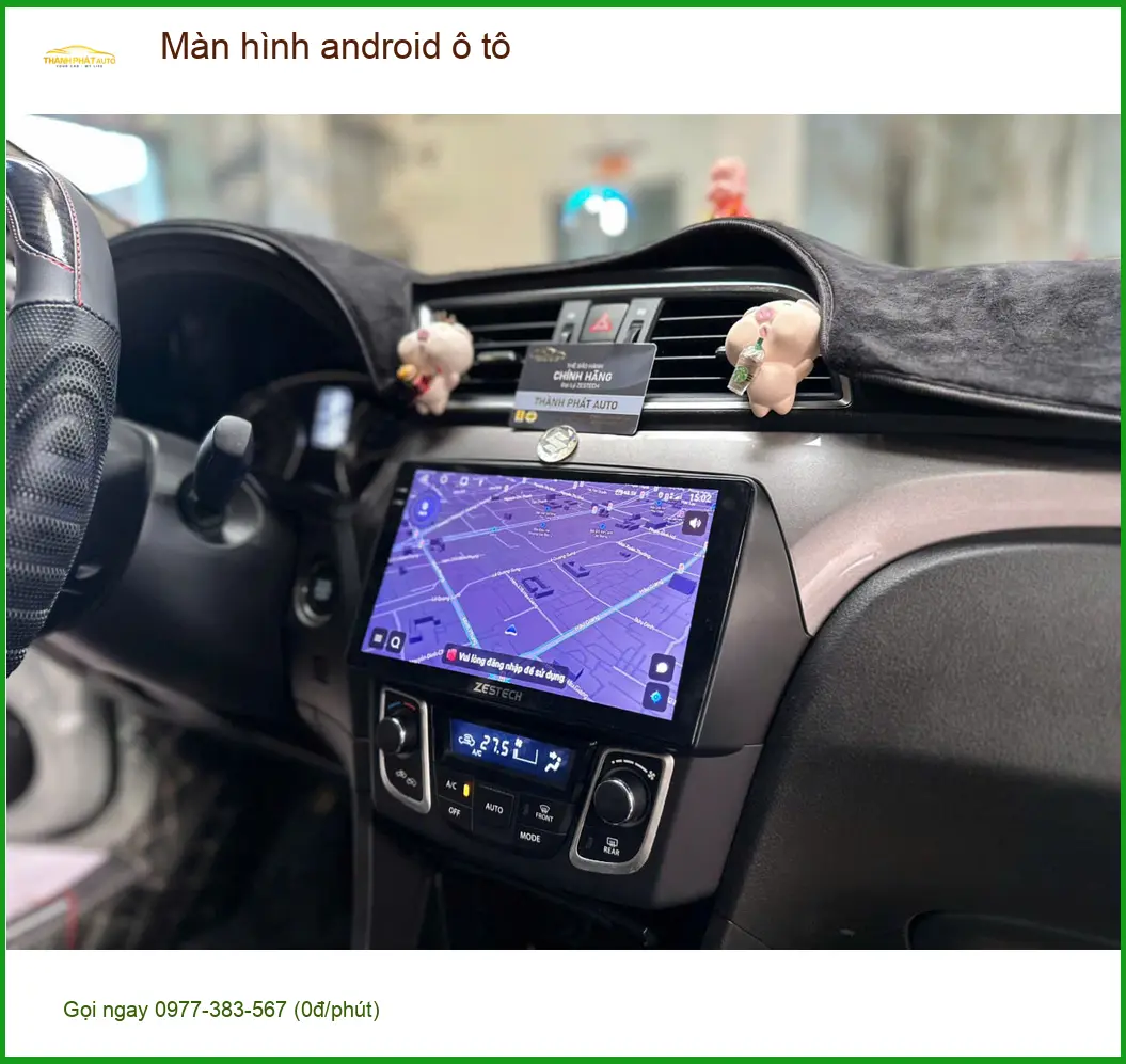 Chú Kha nâng cấp màn hình android ô tô Hyundai Creta tại Nhà Bè ảnh thực tế 2
