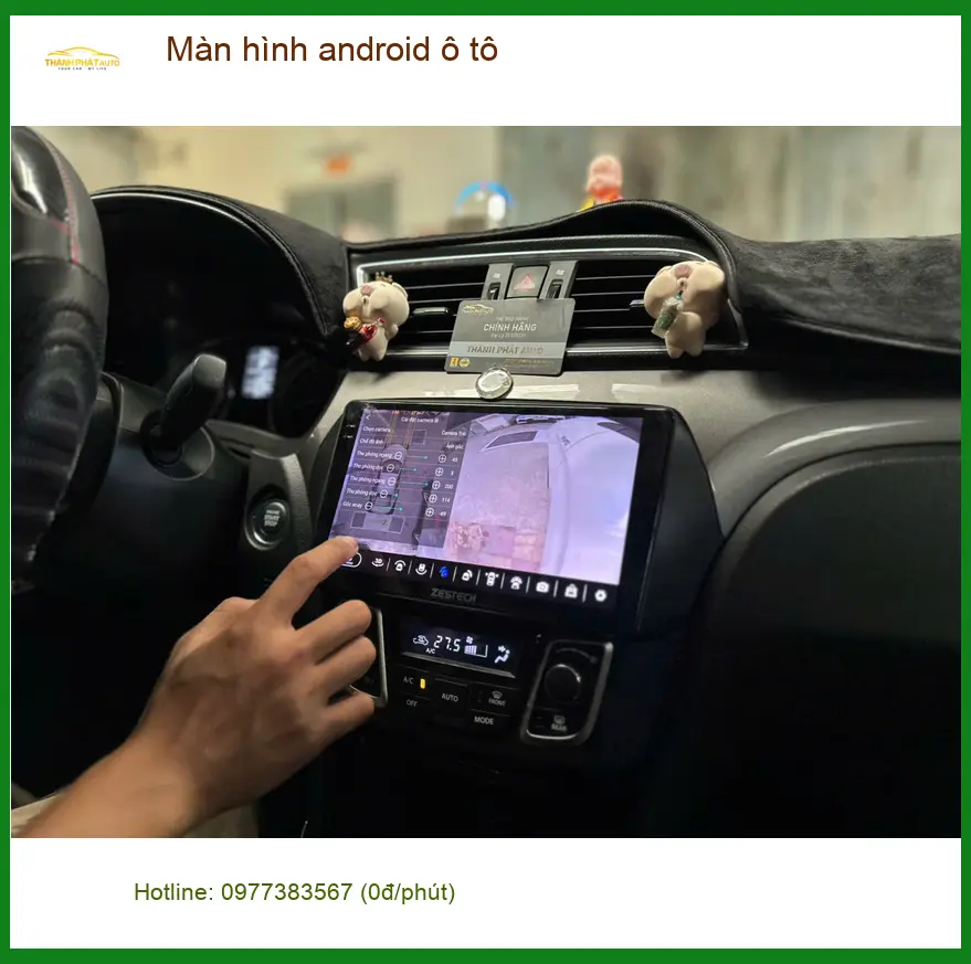 Chú Kha nâng cấp màn hình android ô tô Hyundai Creta tại Nhà Bè ảnh thực tế 4