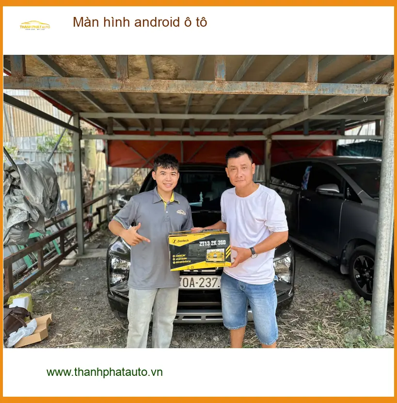 Chú Sơn lắp màn hình Android ô tô cho Kia K3 tại Huyện Nhà Bè ảnh thực tế 2
