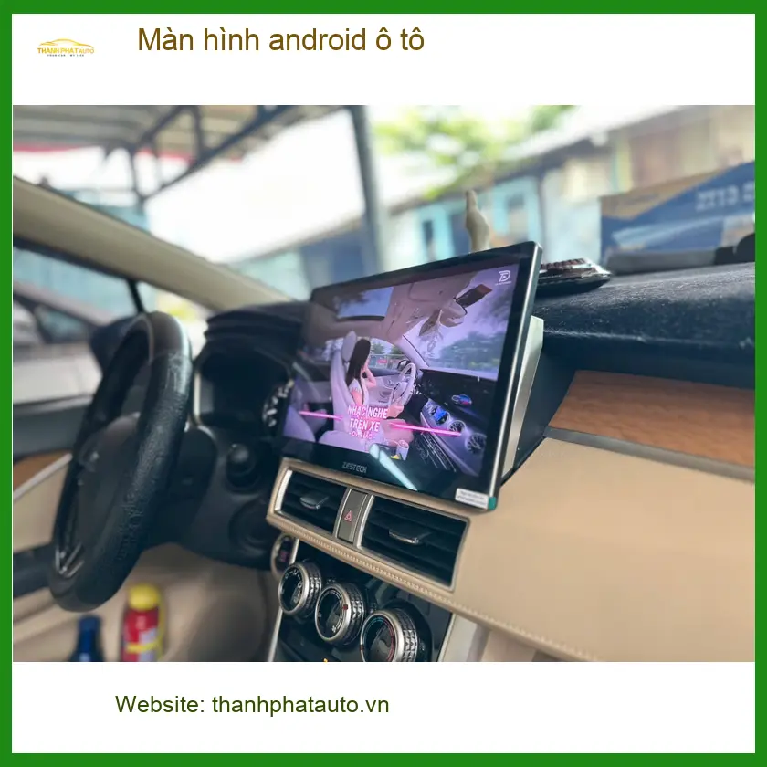 Chú Sơn lắp màn hình Android ô tô cho Kia K3 tại Huyện Nhà Bè ảnh thực tế 4