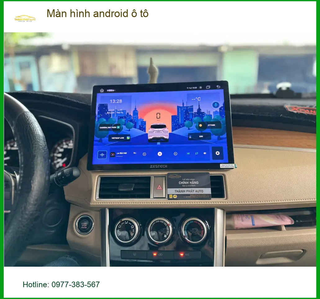 Anh Kiên lắp màn hình Android ô tô cho Kia Sorento tại Cần Giờ để giải trí tốt hơn ảnh thực tế 2