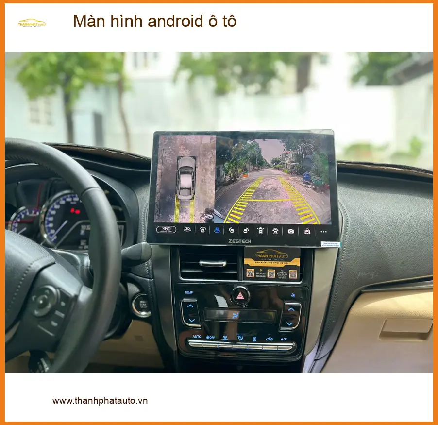 Anh Khải lắp màn hình android ô tô cho Hyundai Accent tại Quận 4 để nâng cấp giải trí ảnh thực tế 4