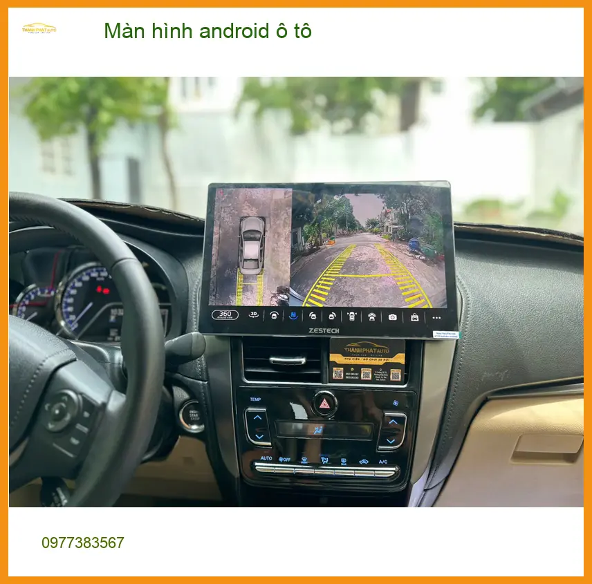 Anh Khải nâng cấp màn hình android ô tô cho Hyundai Accent tại Nhà Bè ảnh thực tế 4