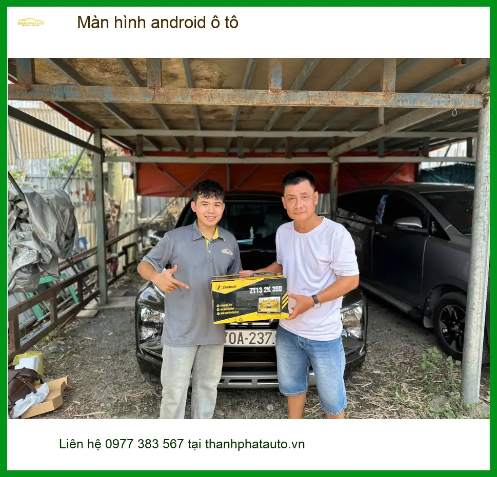 Anh Kiên lắp Màn hình android ô tô cho Hyundai Accent tại Quận Bình Tân