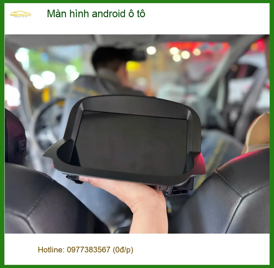 Anh Minh lắp màn hình android ô tô cho Honda CR-V tại Quận 3 để giải trí tốt hơn ảnh thực tế 3