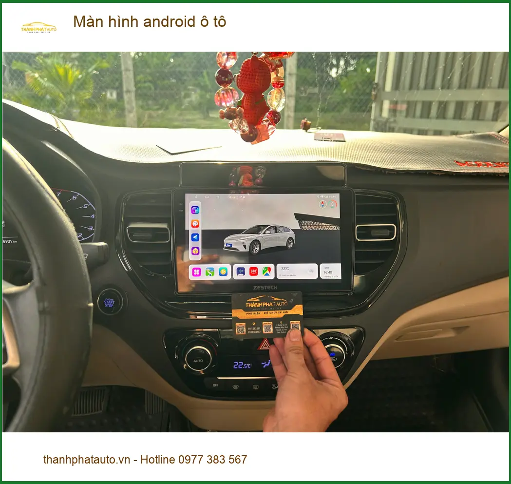 Anh Thắng nâng cấp Màn hình Android ô tô Hyundai Accent Quận 4 cho trải nghiệm tiện lợi