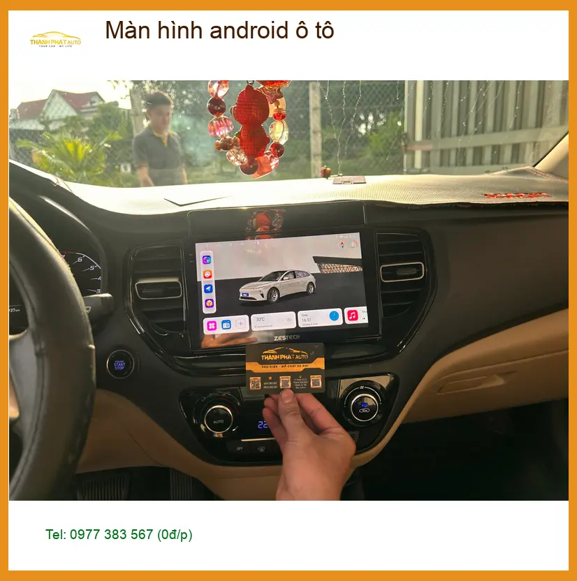 Anh Thắng nâng cấp Màn hình Android ô tô Hyundai Accent Quận 4 cho trải nghiệm tiện lợi ảnh thực tế 2