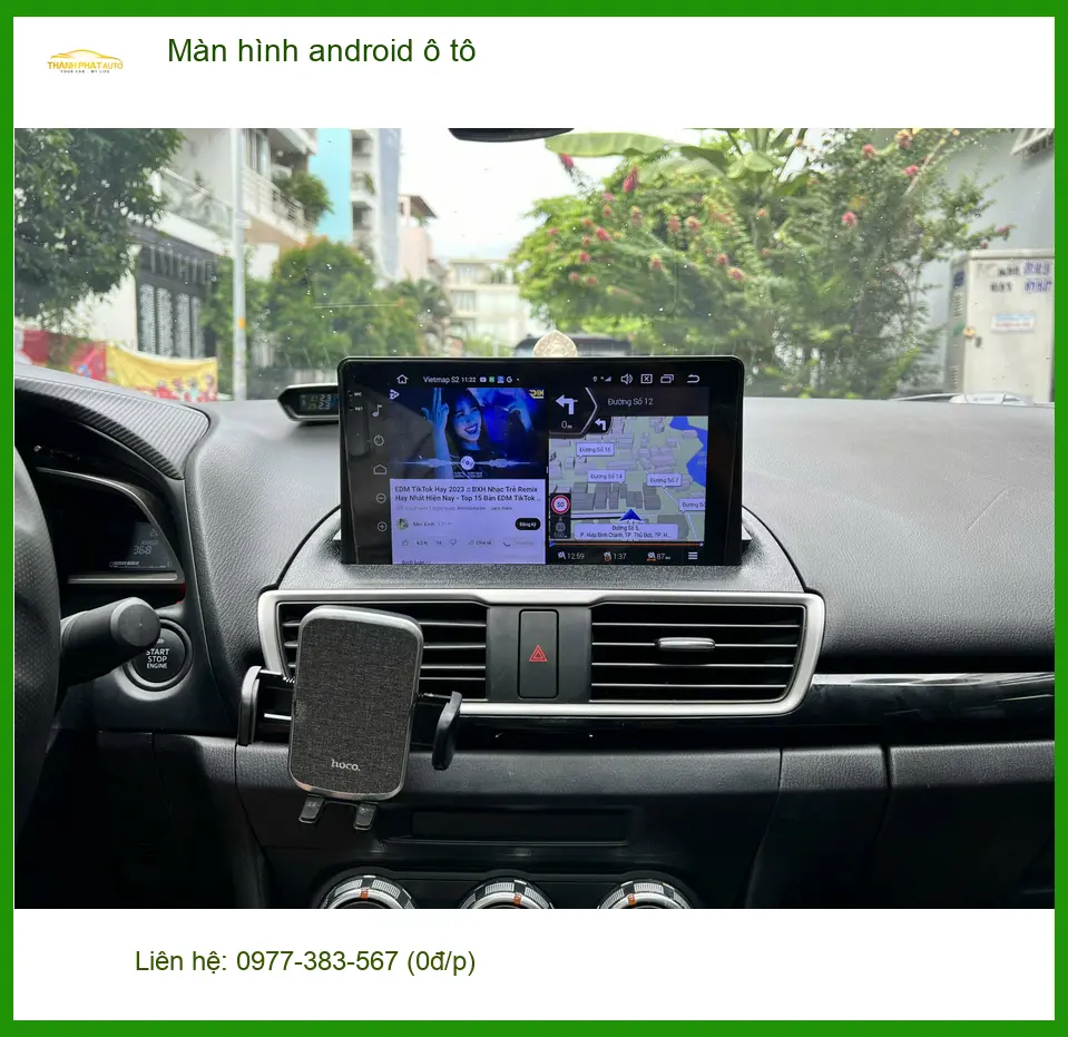 Anh Hưng lắp màn hình Android cho Honda CRV tại Quận 12 ảnh thực tế 2