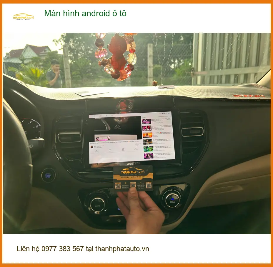 Anh Thắng nâng cấp Màn hình Android ô tô Hyundai Accent Quận 4 cho trải nghiệm tiện lợi ảnh thực tế 4
