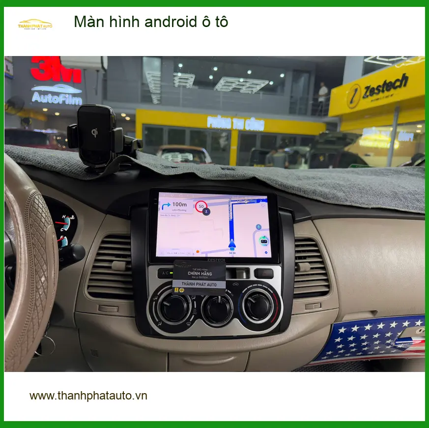Anh Thành lắp màn hình Android ô tô cho Accent tại Quận Bình Tân