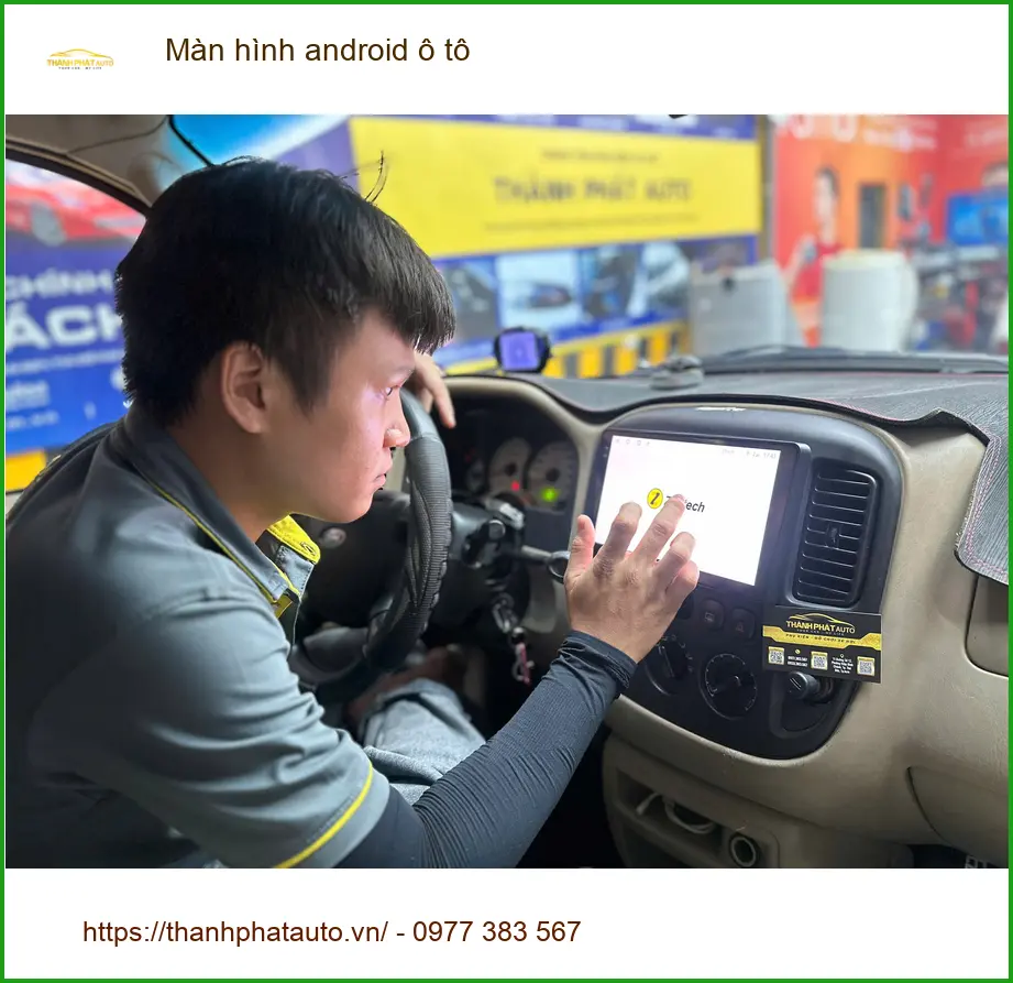 Anh Dũng lắp màn hình Android ô tô cho Mazda CX-5 tại Quận 1 uy tín, giá tốt.
