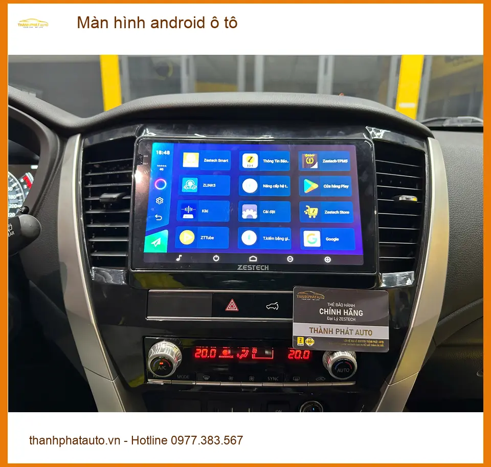 Anh Hoàng Long nâng cấp màn hình Android ô tô Hyundai Accent tại Quận 1 ảnh thực tế 2