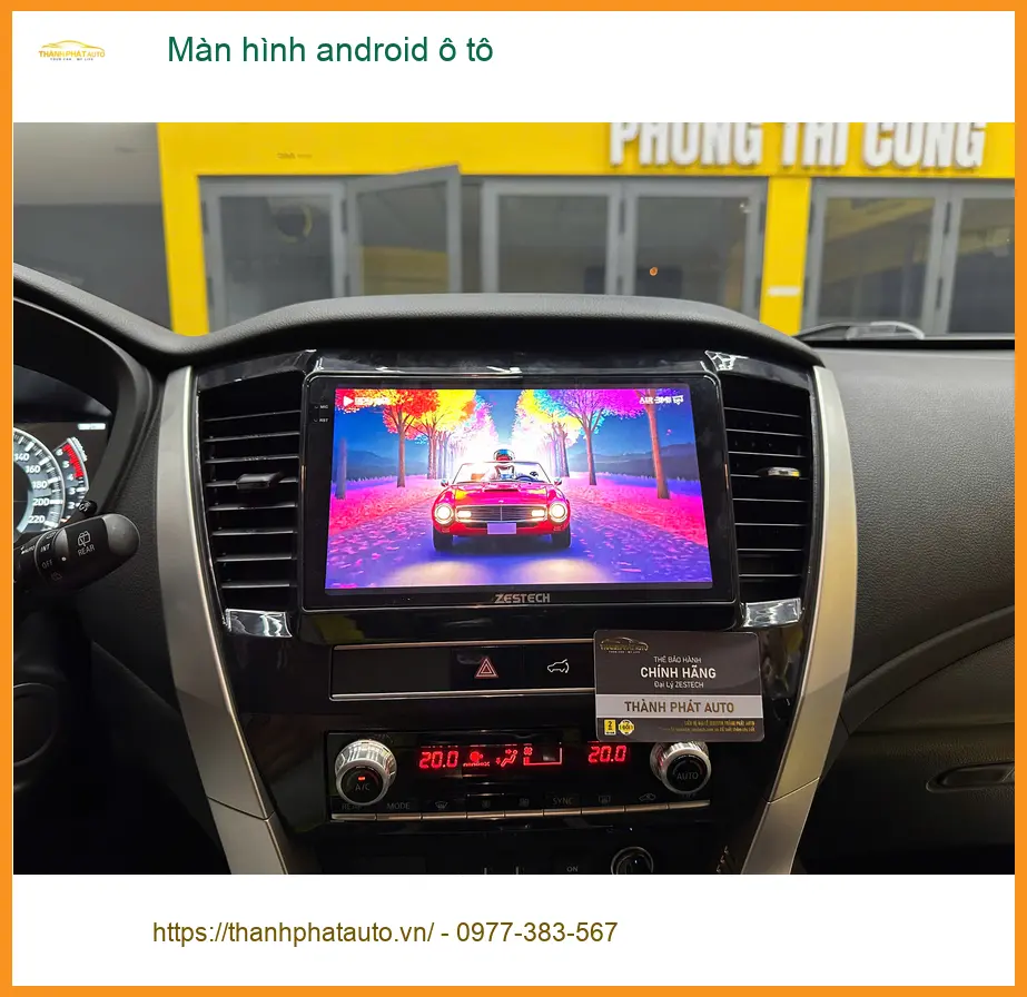 Anh Hoàng Long nâng cấp màn hình Android ô tô Hyundai Accent tại Quận 1 ảnh thực tế 3
