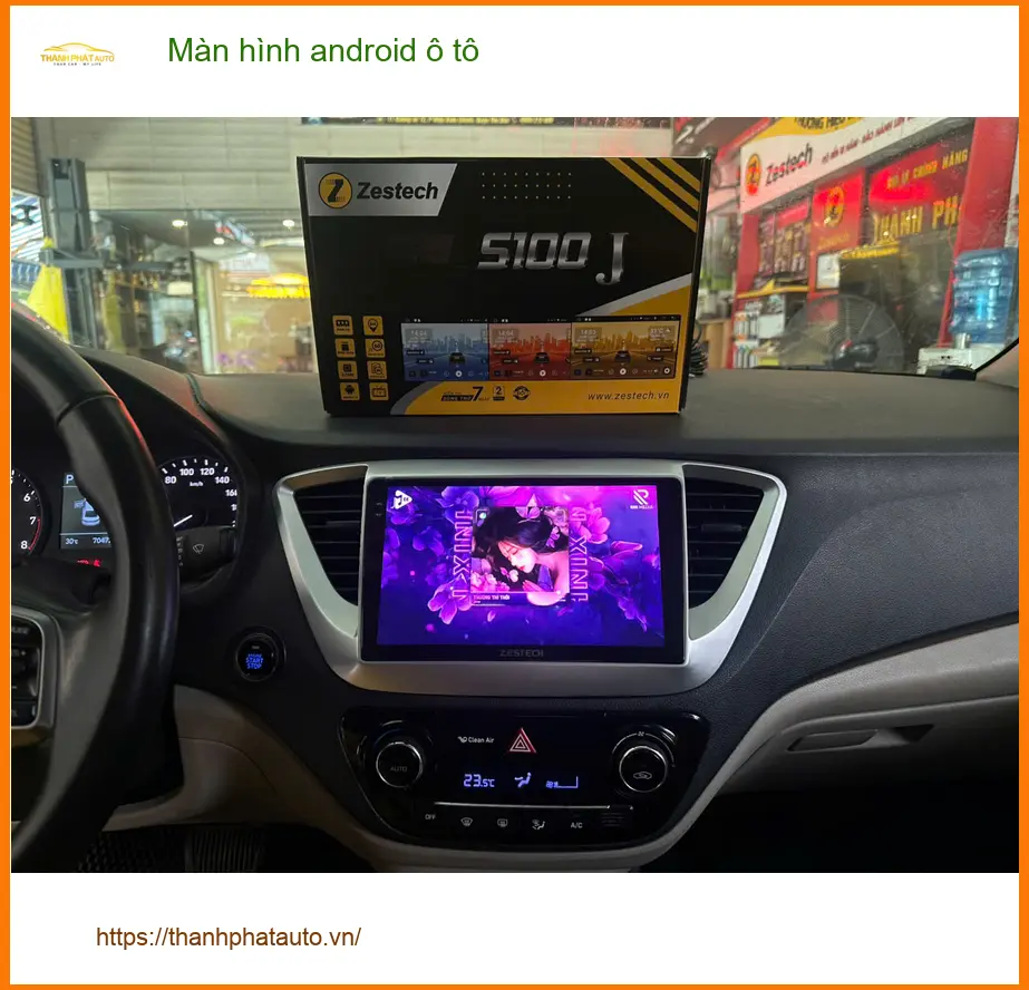 Anh Quốc lắp màn hình android ô tô cho Honda CRV tại Hóc Môn vì màn zin lỗi thời