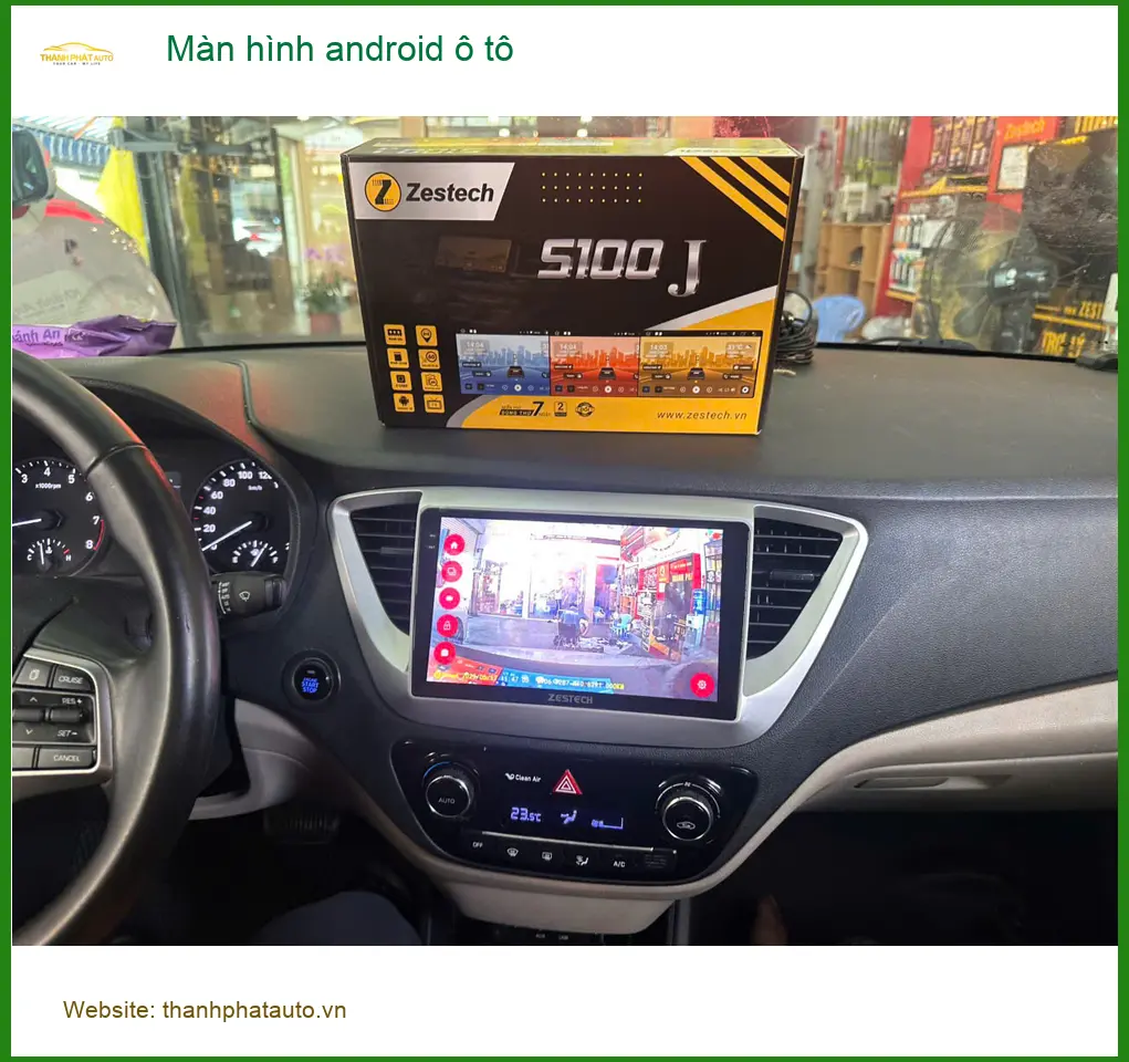 Anh Quốc lắp màn hình android ô tô cho Honda CRV tại Hóc Môn vì màn zin lỗi thời ảnh thực tế 2