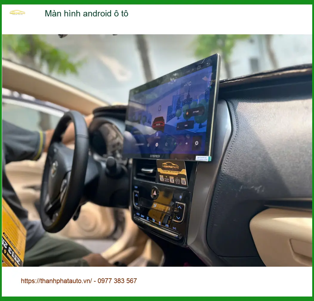 Chú Tấn lắp màn hình Android ô tô cho Toyota Veloz tại Quận 1. ảnh thực tế 2