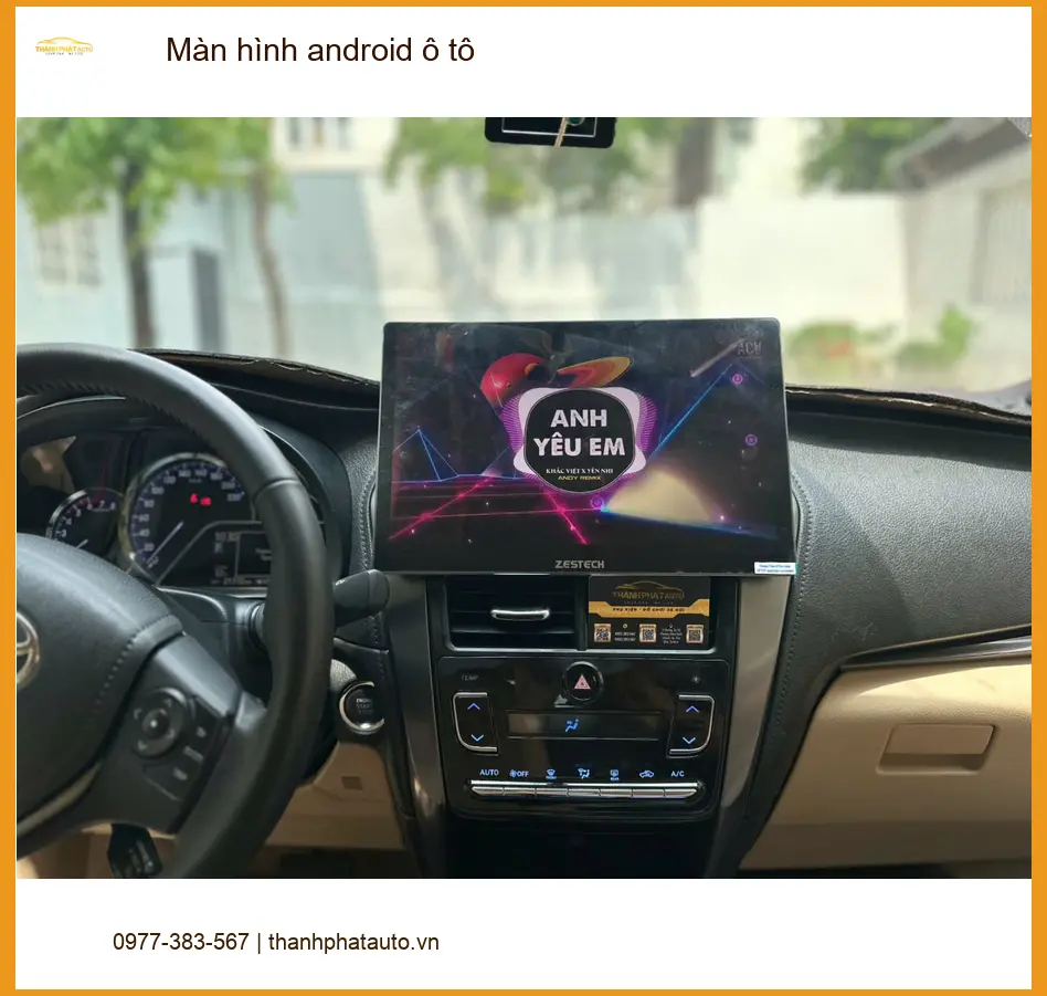 Chú Tấn lắp màn hình Android ô tô cho Toyota Veloz tại Quận 1. ảnh thực tế 3