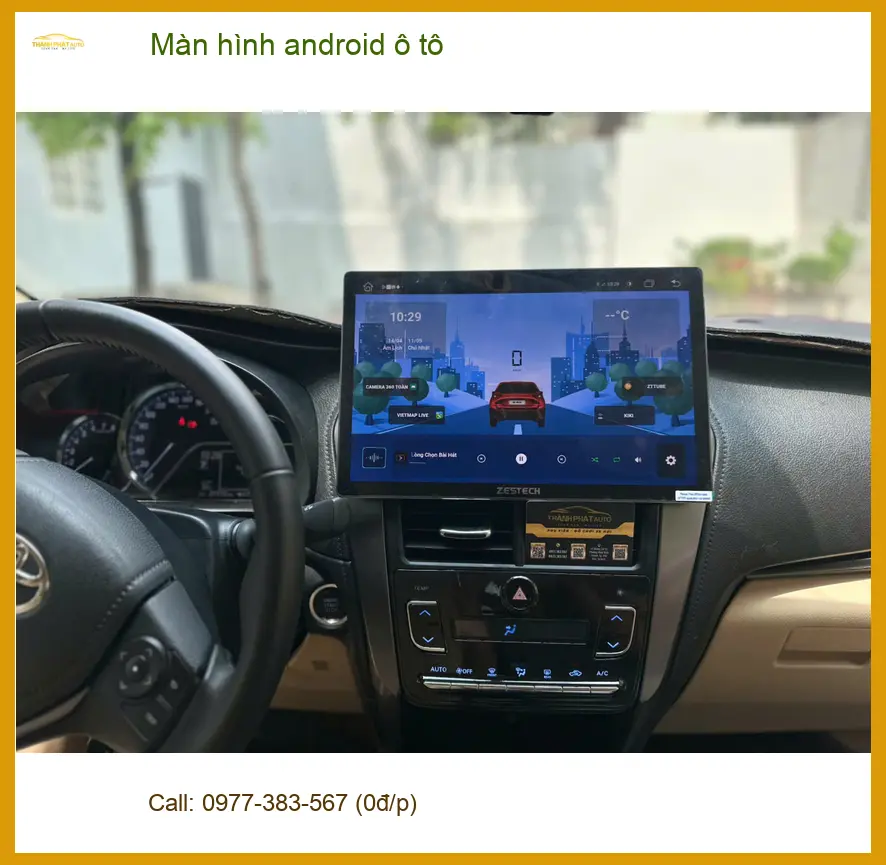 Chú Tấn lắp màn hình Android ô tô cho Toyota Veloz tại Quận 1. ảnh thực tế 4