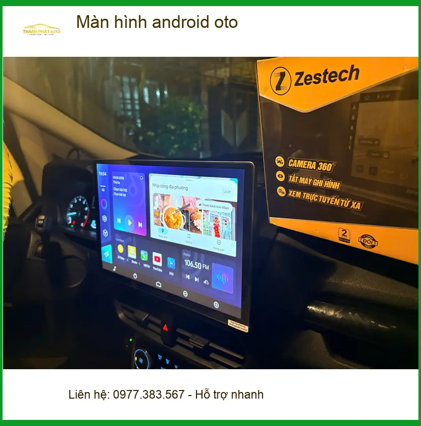 Chú Sơn nâng cấp màn hình android oto cho Hyundai Accent tại Quận 9 tiện ích ảnh thực tế 4