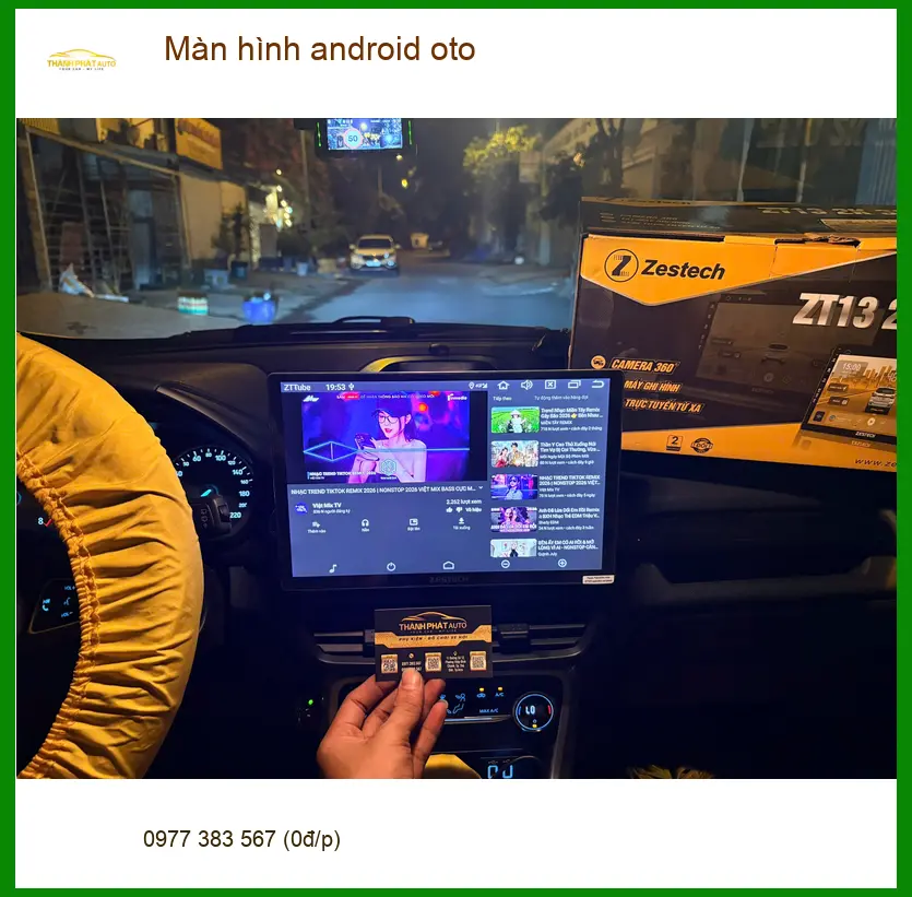 Chú Quang nâng cấp màn hình Android ô tô cho Kia K3 ở Hóc Môn. ảnh thực tế 4
