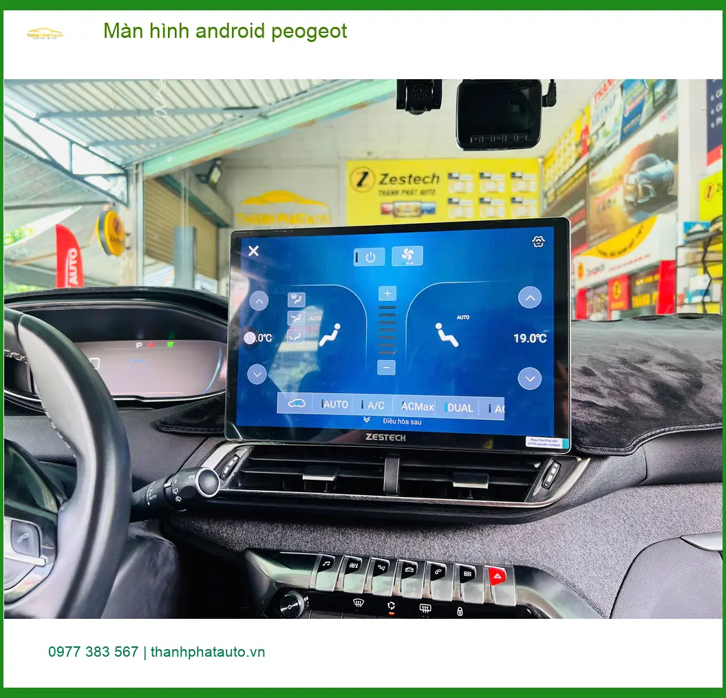 Anh Quang lắp màn hình Android Peugeot 2008 tại Quận Thủ Đức uy tín ảnh thực tế 5