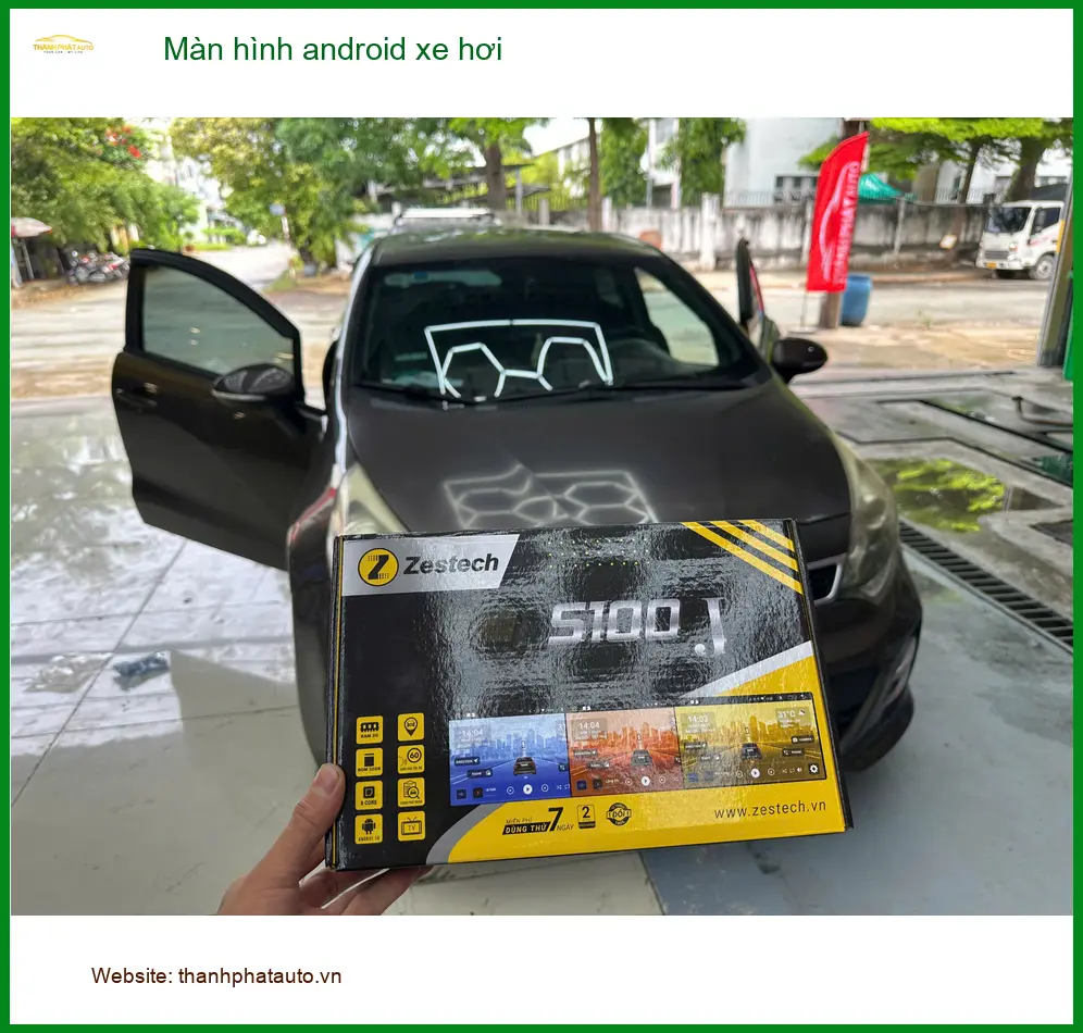 Anh Kiên lắp màn hình Android xe hơi Camry ở Quận 9, trải nghiệm mới ảnh thực tế 2
