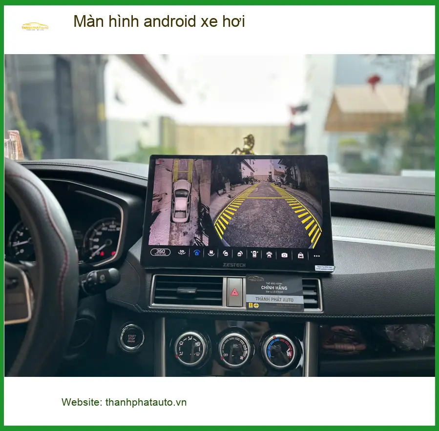 Chị Thảo nâng cấp màn hình Android xe Hyundai Creta tại Quận 2 ảnh thực tế 2