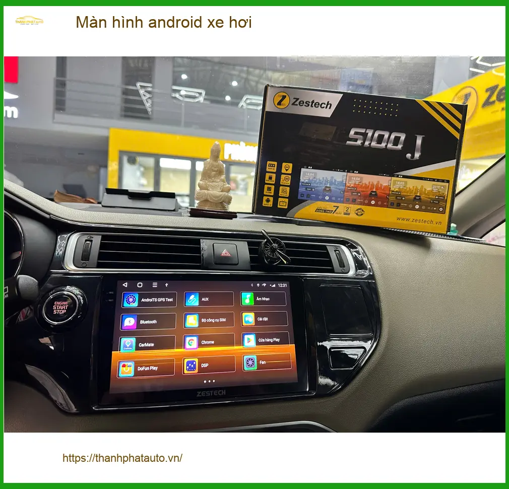 Anh Kiên lắp màn hình Android xe hơi Camry ở Quận 9, trải nghiệm mới ảnh thực tế 3
