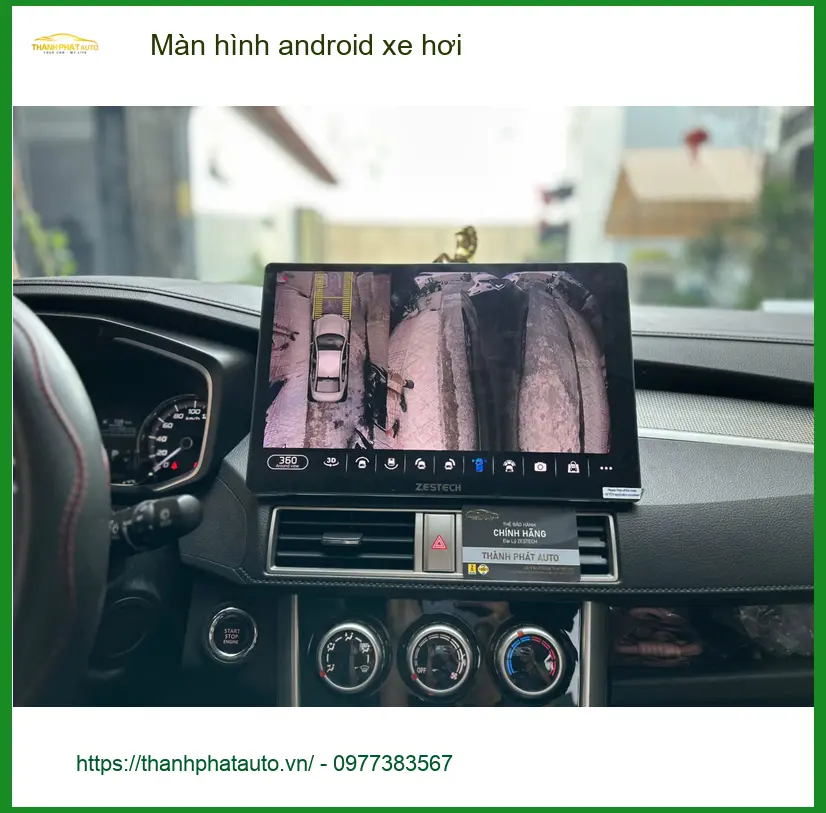 Anh Phong lắp màn hình android xe hơi Hyundai Accent tại Hóc Môn để nâng cao trải nghiệm lái