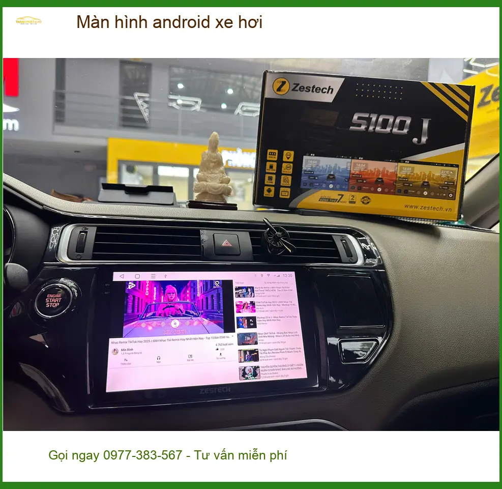 Anh Lâm nâng cấp màn hình Android xe hơi cho Honda CRV tại Quận Thủ Đức