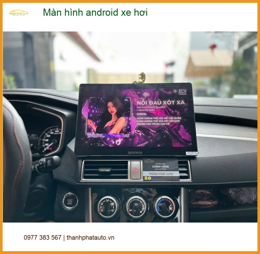 Anh Phong lắp màn hình android xe hơi Hyundai Accent tại Hóc Môn để nâng cao trải nghiệm lái ảnh thực tế 2