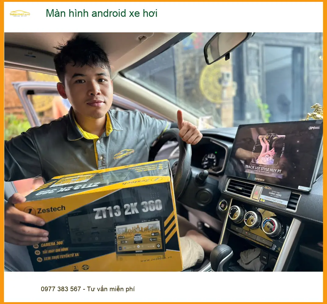 Anh Phong lắp màn hình android xe hơi Hyundai Accent tại Hóc Môn để nâng cao trải nghiệm lái ảnh thực tế 3