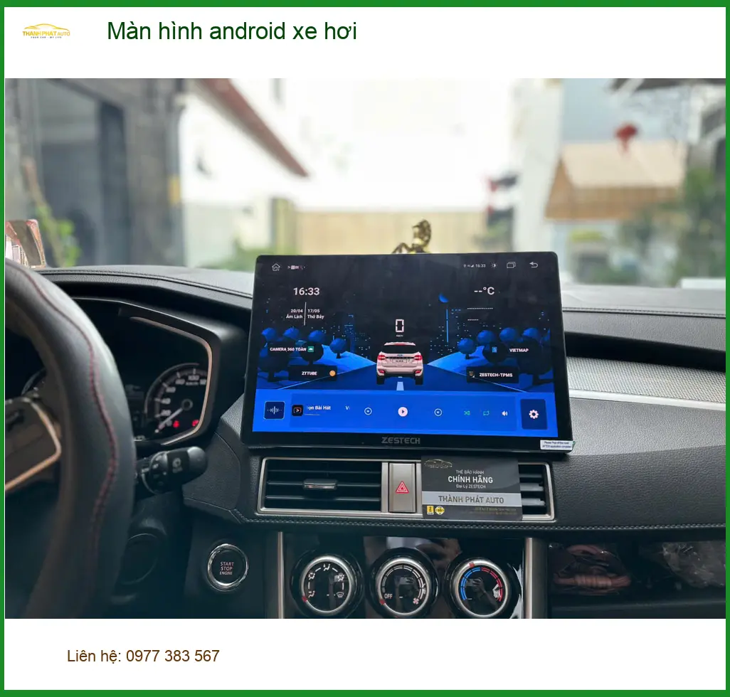 Anh Phong lắp màn hình android xe hơi Hyundai Accent tại Hóc Môn để nâng cao trải nghiệm lái ảnh thực tế 5
