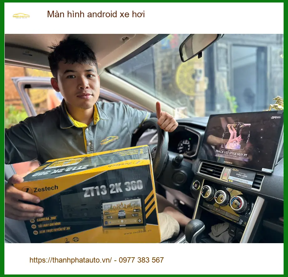 Anh Kiên lắp màn hình Android cho Suzuki Swift tại Quận 9 ảnh thực tế 2
