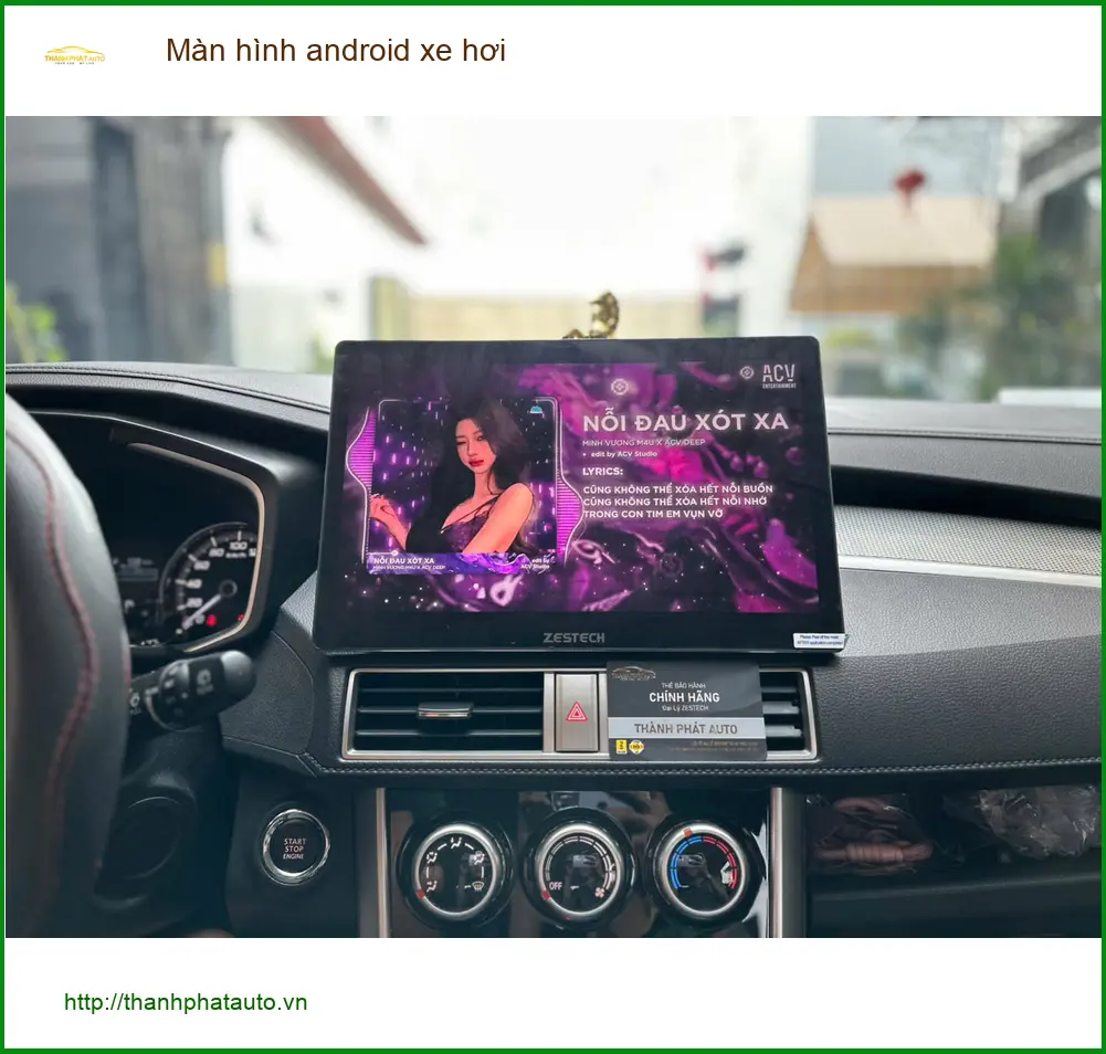 Anh Kiên lắp màn hình Android cho Suzuki Swift tại Quận 9 ảnh thực tế 4
