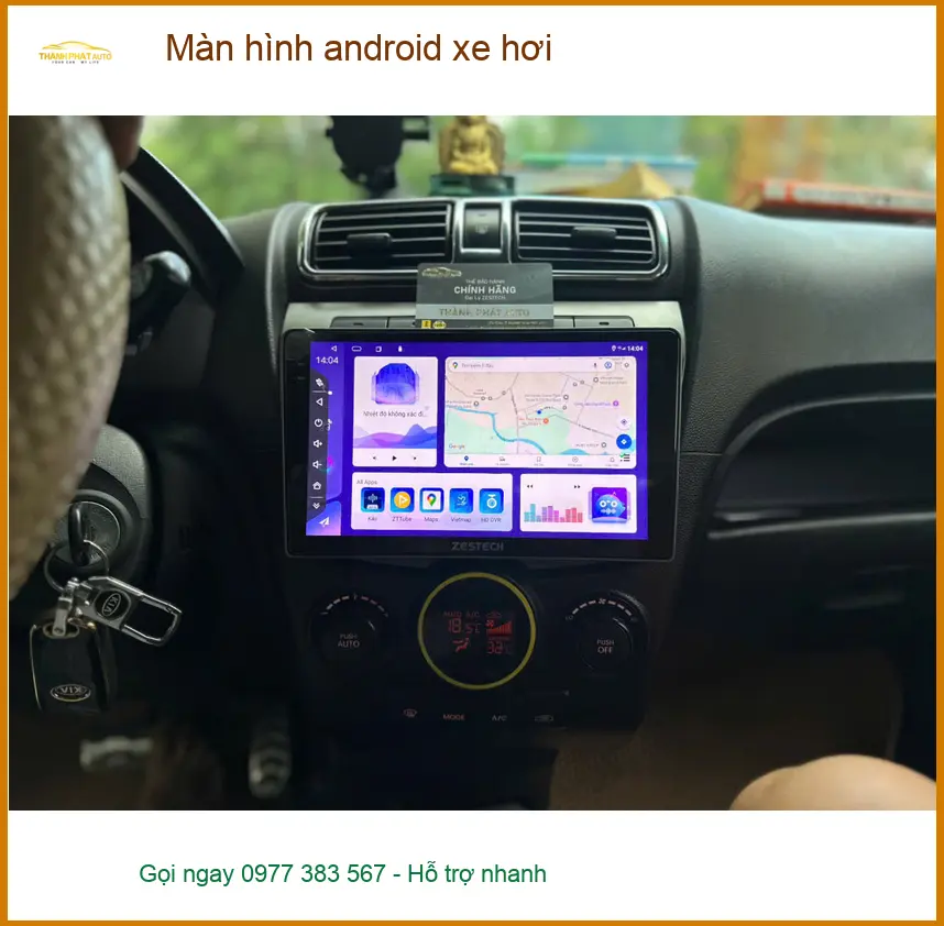 Anh Quân lắp màn hình Android cho Ford Everest tại Quận 12 ảnh thực tế 2