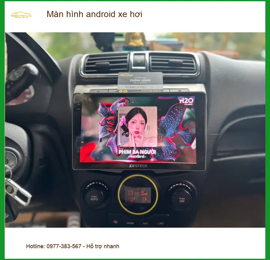 Anh Quân lắp màn hình Android cho Ford Everest tại Quận 12 ảnh thực tế 3