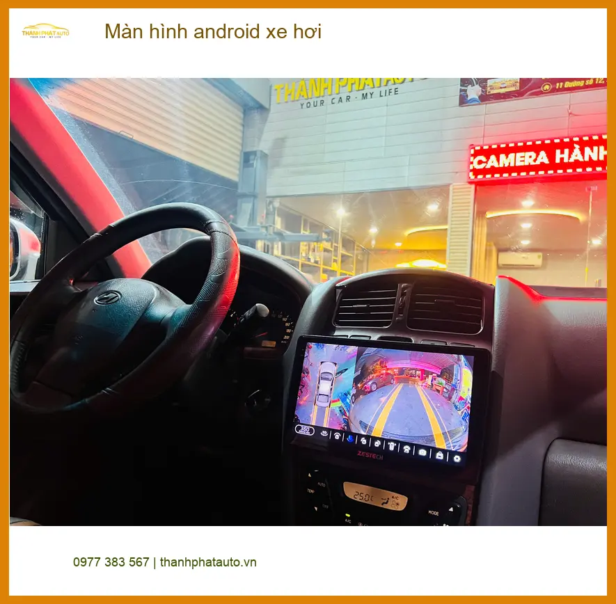Chú Tùng nâng cấp màn hình Android xe Honda CR-V tại Quận 12 ảnh thực tế 3